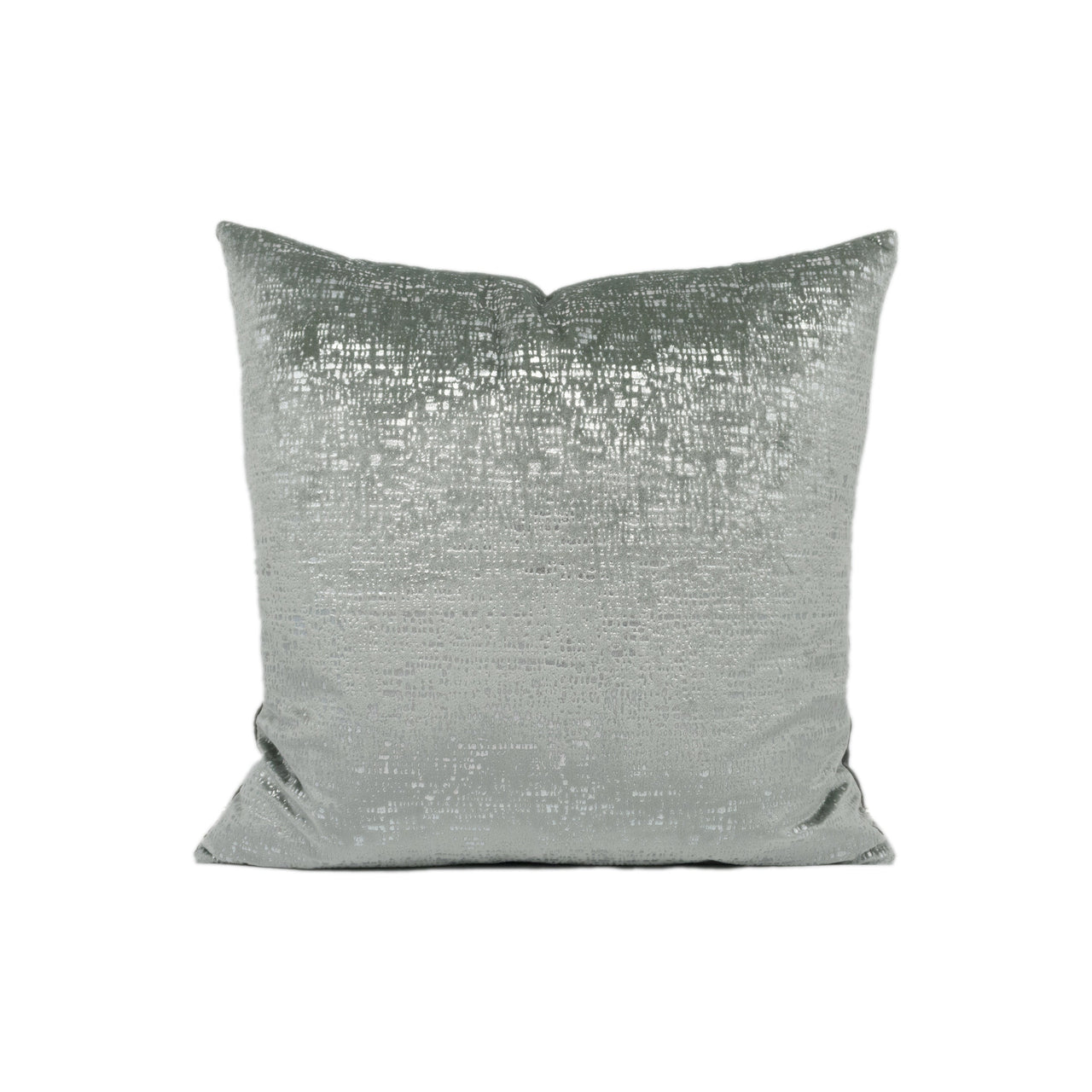 Chic Plush Silver Grey Velvet Cushion Cover - Handmade Throw Pillow - Modern Designer Home Décor