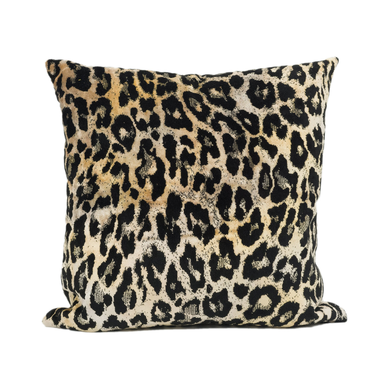 Chic Modern Leopard Print Velvet Cushion Cover - Handmade Throw Pillow - Designer Home Décor