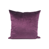 Thumbnail for Kai - Cobra - Purple - Chic Modern Snakeskin Inspired Velvet Cushion Cover - Handmade Throw Pillow - Designer Home Décor