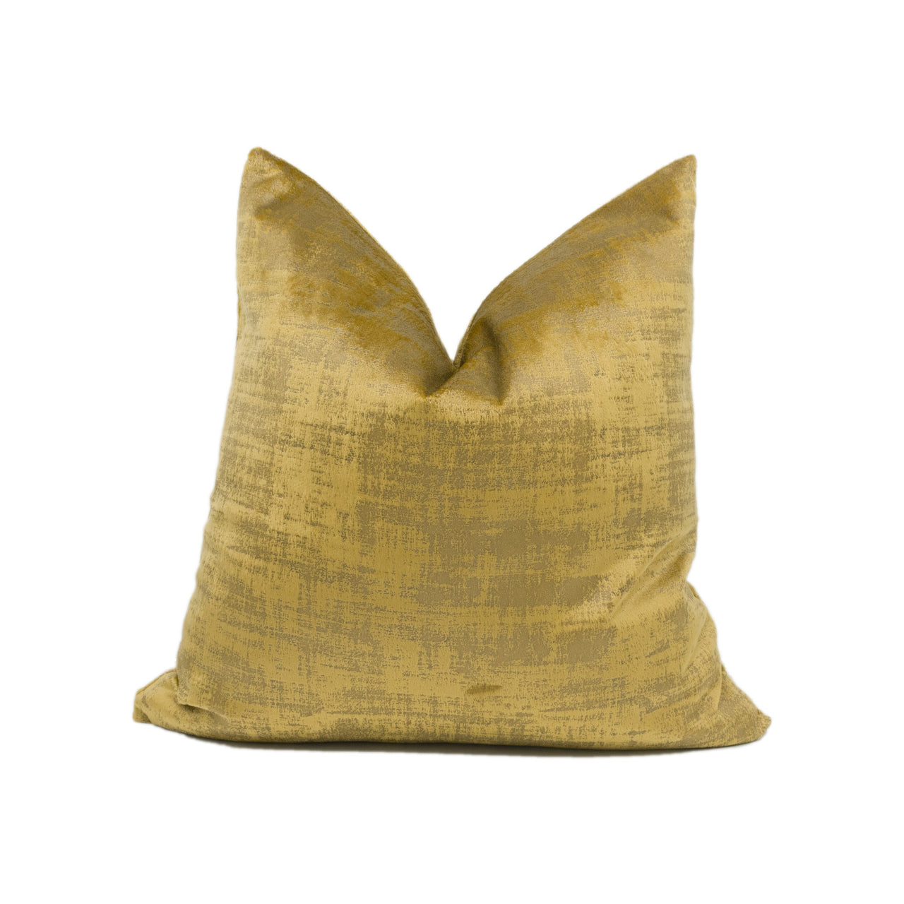 Clarke & Clarke - Studio G - Alessia- Gold - Lovely Textured Velvet Cushion Cover Throw Pillow Designer Home Décor