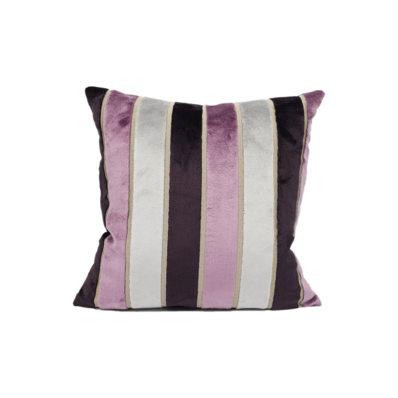 Clarke & Clarke - Emilio - Amethyst - Stunning Designer Velvet Cushion Cover Home Décor Throw Pillow