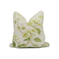 Thumbnail for Colefax and Fowler - Summerby - Leaf Green - Sophisticated Classic Floral Designer Cushion Cover - Luxury Throw Pillow - Handmade Home Décor