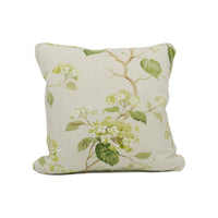 Thumbnail for Colefax and Fowler - Summerby - Leaf Green - Sophisticated Classic Floral Designer Cushion Cover - Luxury Throw Pillow - Handmade Home Décor