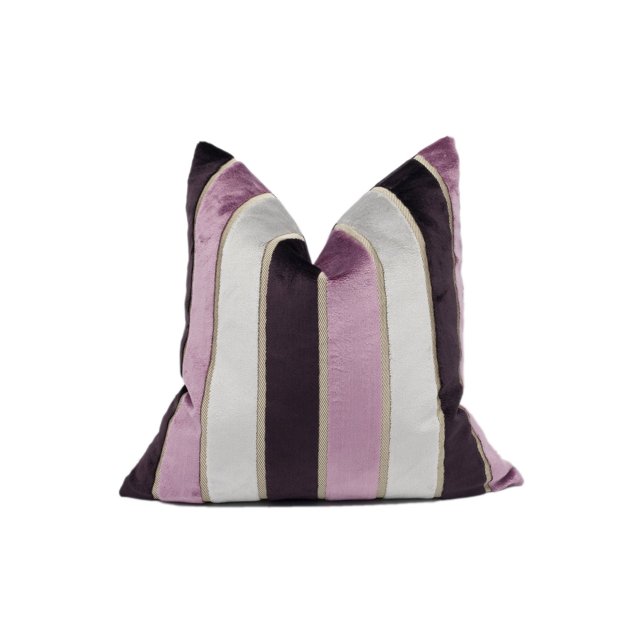 Clarke & Clarke - Emilio - Amethyst - Stunning Designer Velvet Cushion Cover Home Décor Throw Pillow