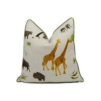 Thumbnail for Andrew Martin - Noah - Multi - Piped Stunning Cushion Cover - Designer Throw Pillow Luxury Handmade Deoc