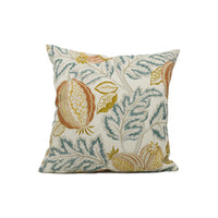 Thumbnail for Sanderson - Cantaloupe - Sandstone / Agave - Indoor Outdoor Large Scale Floral Cushion Cover Throw Pillow Designer Home Décor I