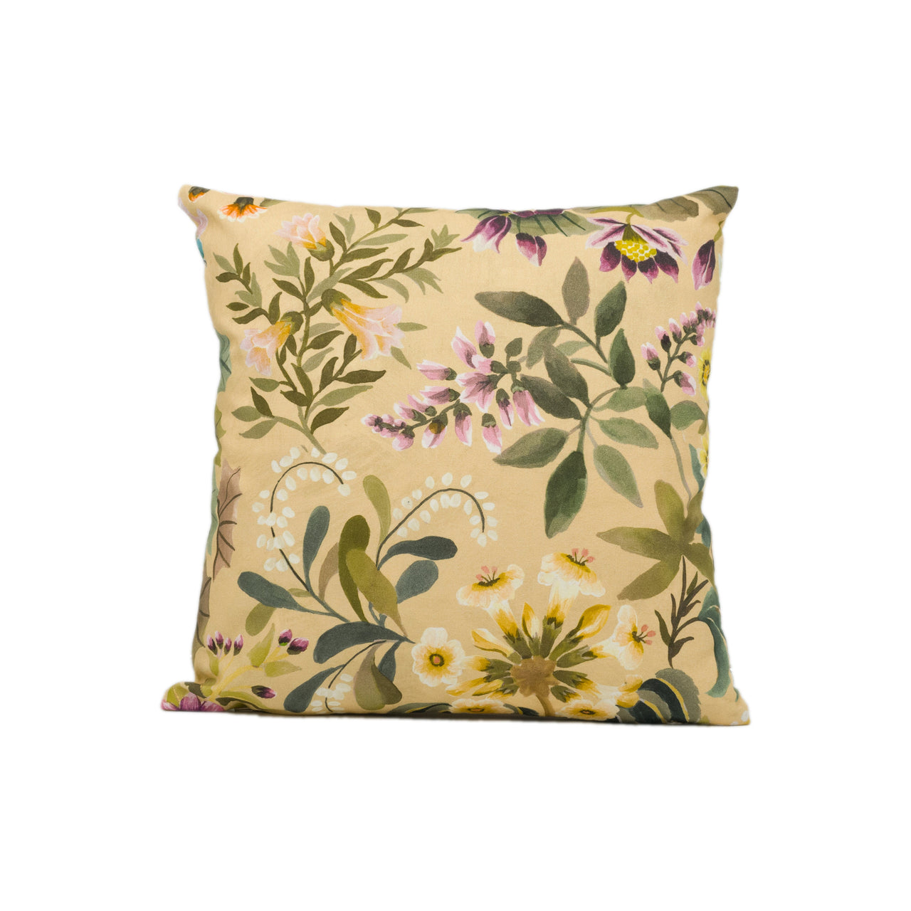 Designers Guild - Ikebana Damask - Coral - Painterly Kaleidoscopic Floral Cushion Cover - Handmade Throw Pillow - Designer Home Décor