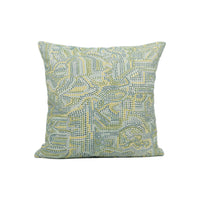 Thumbnail for Schumacher - Galina - Sky - Abstract Modern Pointillist Cushion Cover - Handmade Throw Pillow - Designer Home Décor