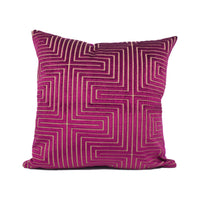 Thumbnail for Scalamandre - Old World Weavers - Nexus - Pink - Plush Luxury Designer Cut Velvet Cushion Cover - Luxury Throw Pillow - Handmade Home Décor