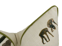 Thumbnail for Andrew Martin - Noah - Multi - Piped Stunning Cushion Cover - Designer Throw Pillow Luxury Handmade Deoc