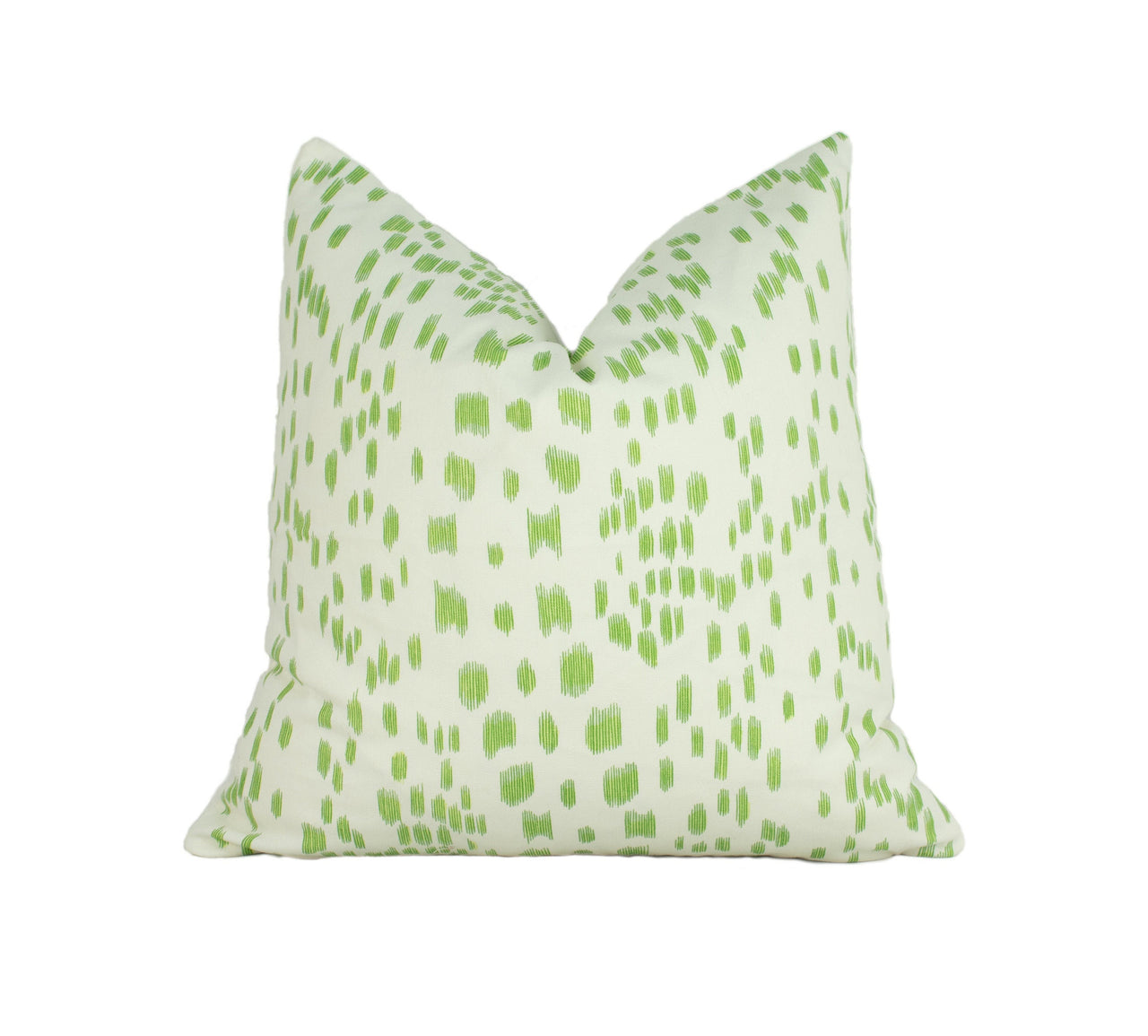 Brunschwig & Fils - Les Touches - Peridot Green - Luxurious Modern Animal Print Designer Cushion Cover - Luxury Throw Pillow - Handmade Home