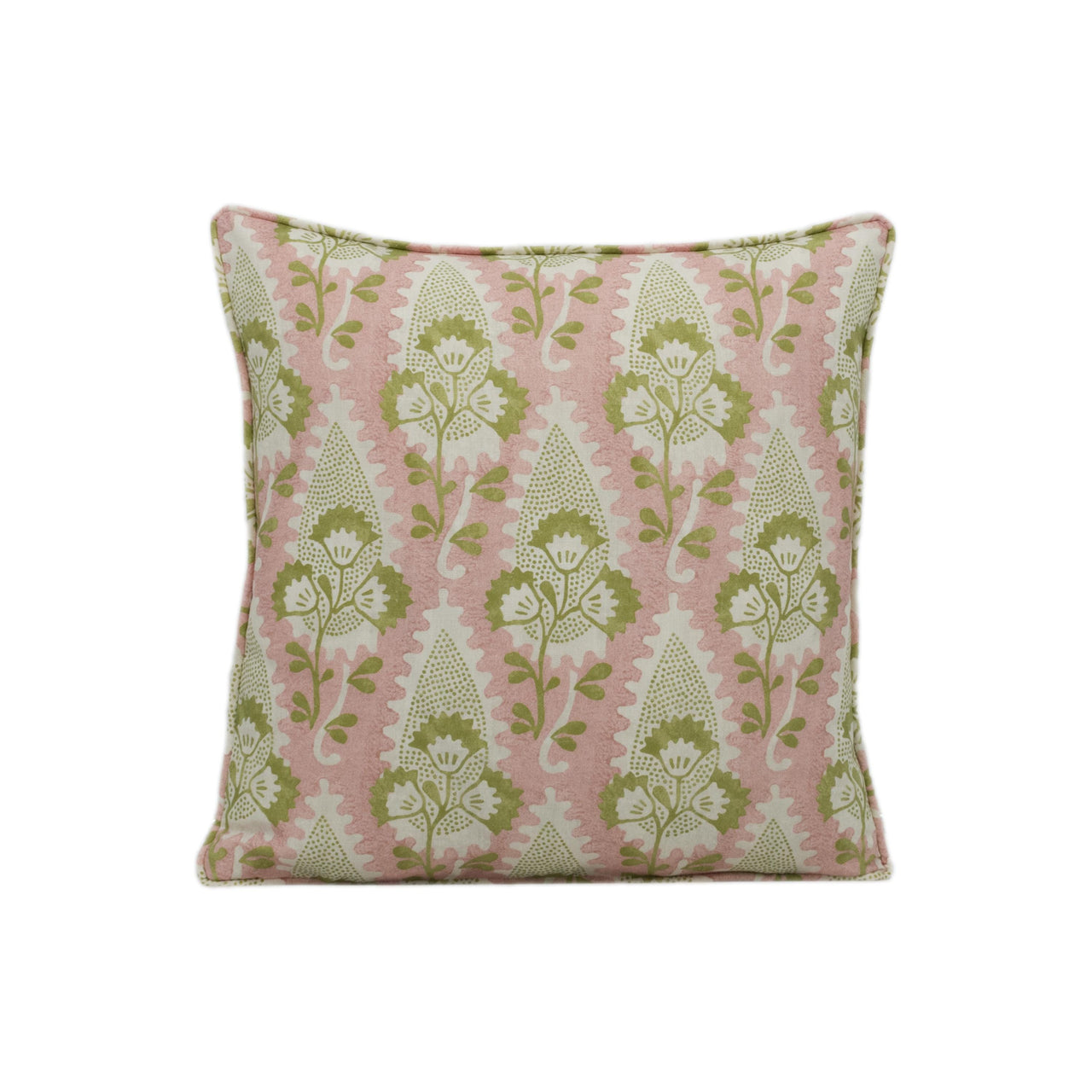 Anna French x Thibaut - Cornwall - Blush - Beautiful Botanical Paisley Designer Cushion Cover - Luxury Throw Pillow - Handmade Home Décor