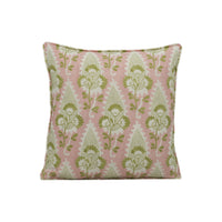 Thumbnail for Anna French x Thibaut - Cornwall - Blush - Beautiful Botanical Paisley Designer Cushion Cover - Luxury Throw Pillow - Handmade Home Décor