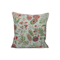 Thumbnail for Schumacher - Roca Redonda - Mineral & Pink - Bubblegum Floral Chic Designer Cushion Cover - Handmade Throw Pillow - Luxury Home Decor