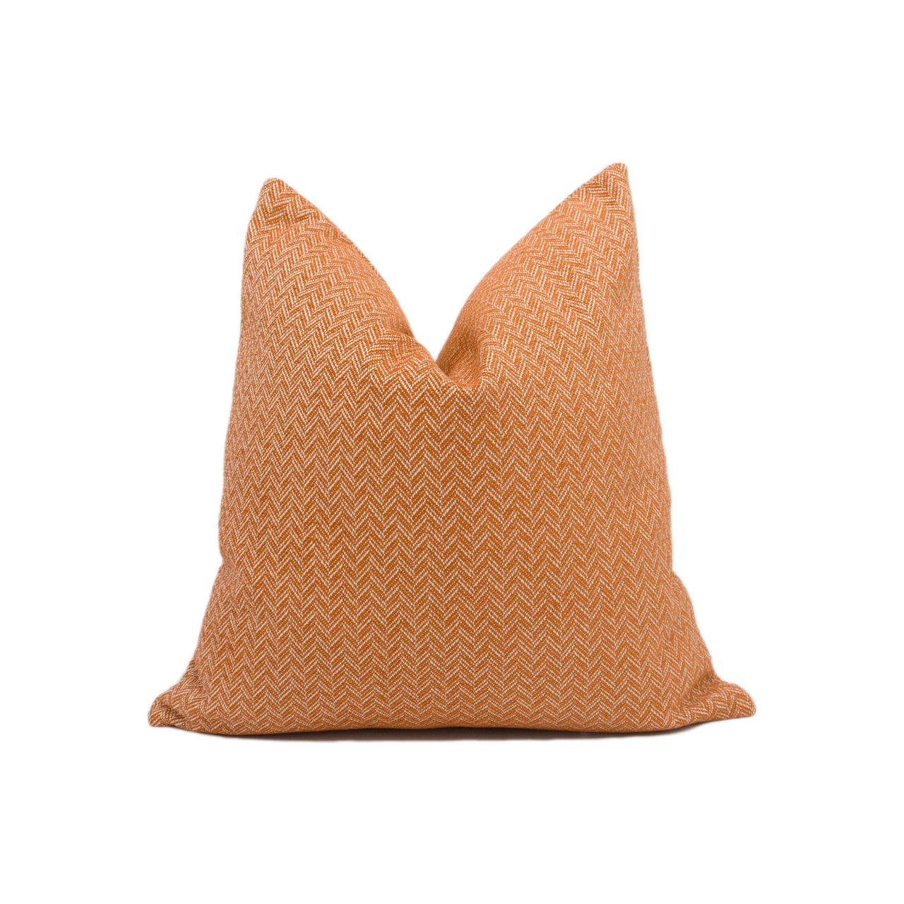 Clarke & Clarke - Trinity - Spice - Modern Herringbone Chenille Cushion Cover - Handmade Throw Pillow - Designer Home Décor