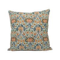 Thumbnail for William Morris - Little Chintz - Teal / Saffron - Cushion Cover Throw Pillow Designer Home Decor