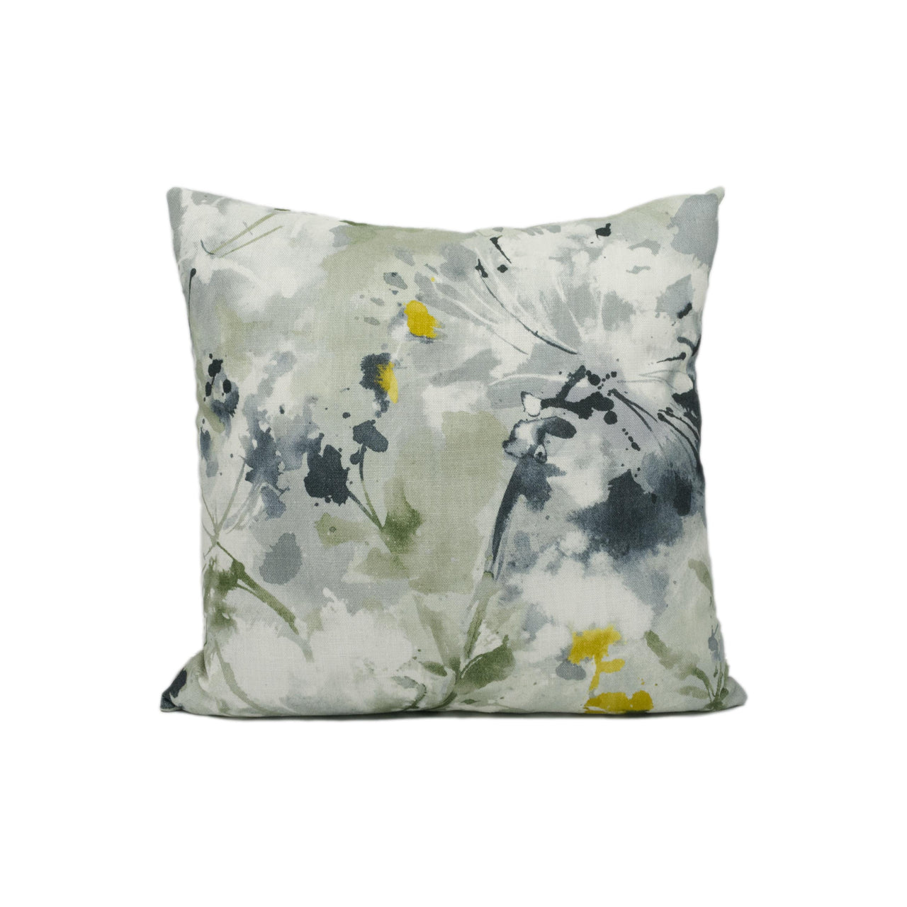 Sanderson - Simi - Grey / Pearl - Stunning Watercolour Floral Cushion Cover - Handmade Throw Pillow - Designer Home Décor