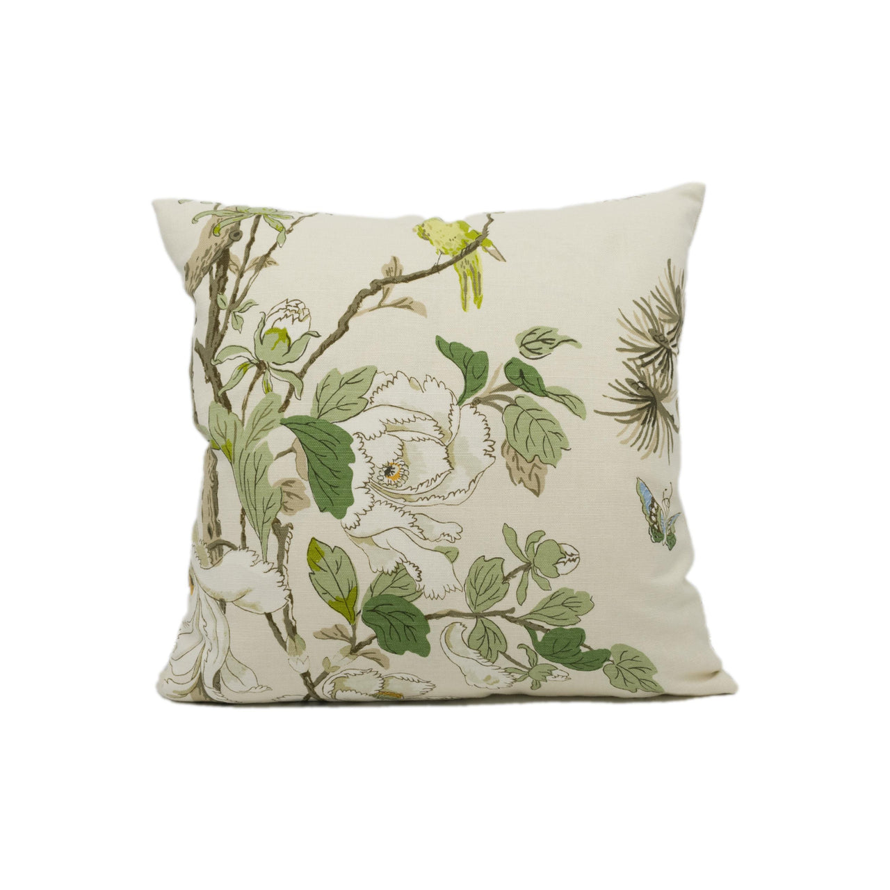 GP & J Baker - Tree Peony - Cream / Ivory / Sand - Classic Elegant Floral Cushion Cover - Handmade Throw Pillow - Designer Home Décor