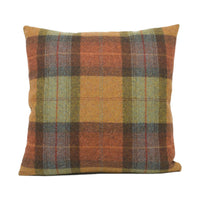 Thumbnail for Abraham Moon - Skye - Burnt Orange -  100% Wool Humane Sustainable Eco Friendly Designer Cushion Cover - Luxury Throw Pillow - Handmade Home