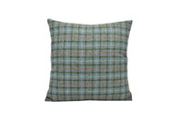 Thumbnail for a green and orange plaid pillow on a white background