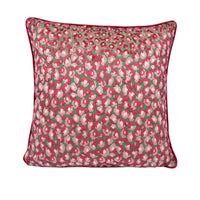 Thumbnail for a pink and green floral pillow on a white background