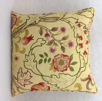 Thumbnail for William Morris - Mary Isobel - Red / Gold - Self-Piped Cushion Cover Throw Pillow Designer Home Decor