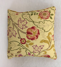 Thumbnail for William Morris - Mary Isobel - Red / Gold - Self-Piped Cushion Cover Throw Pillow Designer Home Decor