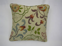 Thumbnail for William Morris - Mary Isobel - Rose / Slate - Self-Piped Cushion Cover Throw Pillow Designer Home Decor