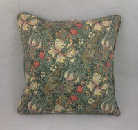 Thumbnail for William Morris - Golden Lily Minor - Artichoke / Vanilla - Cushion Cover Throw Pillow Designer Home Decor