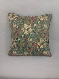 Thumbnail for William Morris - Golden Lily Minor - Artichoke / Vanilla - Cushion Cover Throw Pillow Designer Home Decor