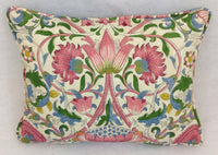 Thumbnail for William Morris - Lodden - Blush / Woad - Cushion Cover Throw Pillow Designer Home Decor