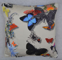 Thumbnail for Designers Guild / Christian Lacroix - Butterfly Parade - Daim - Stunning Designer Home Decor Cushion Cover Throw Pillow