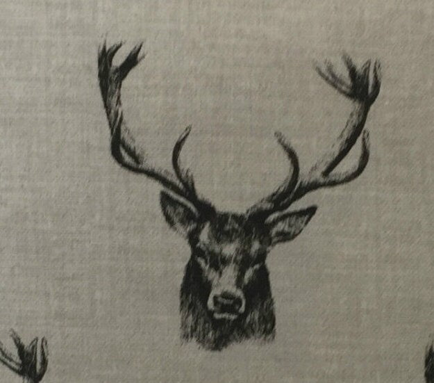 Fryetts Stag Cushion Cover 20" x 20" Double Sided Fully Reversible