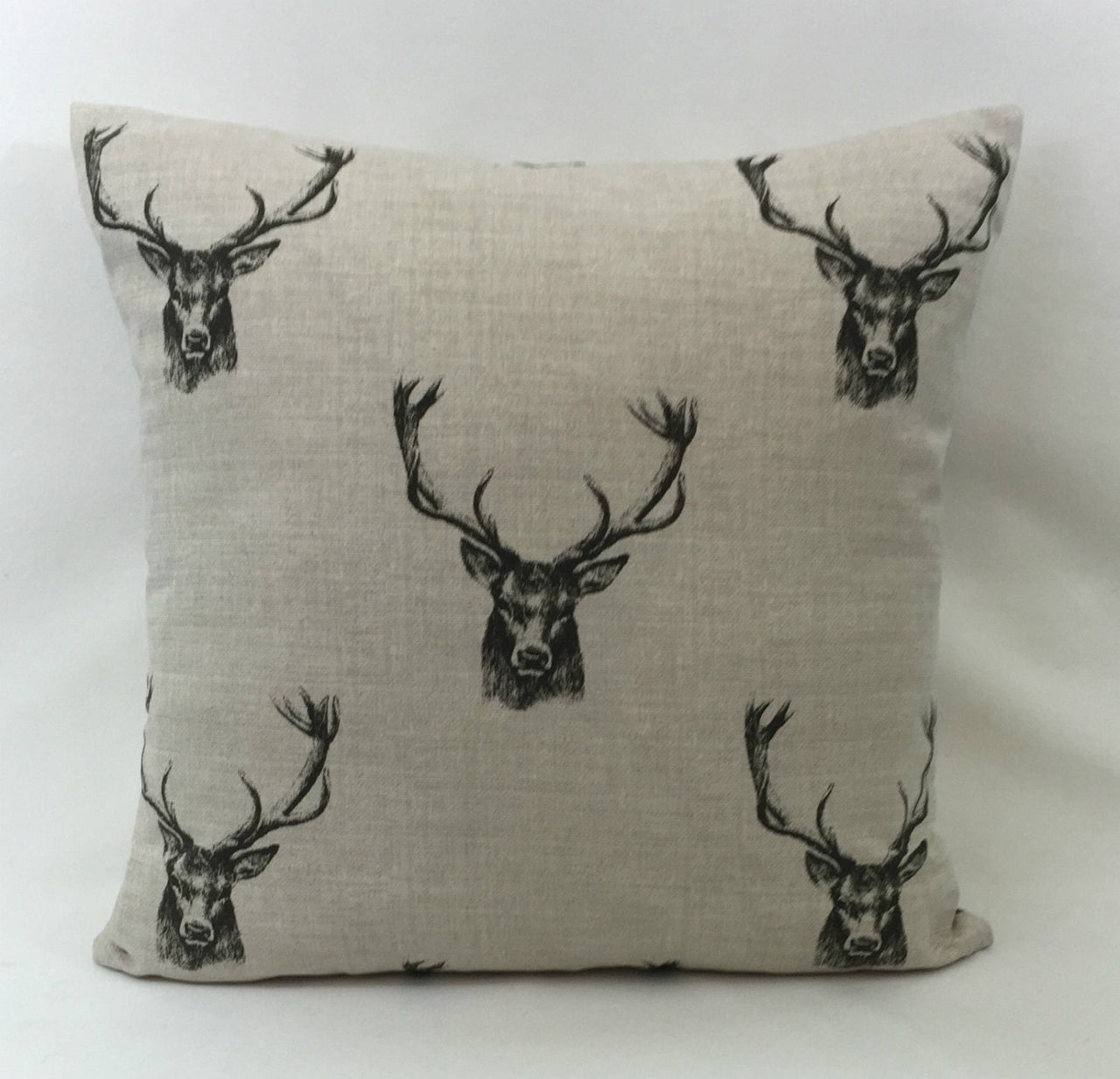 Fryetts Stag Cushion Cover 20" x 20" Double Sided Fully Reversible