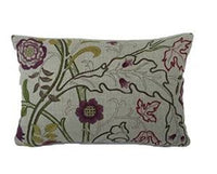 Thumbnail for William Morris - Mary Isobel - Wine / Linen Cushion Cover Throw Pillow Designer Home Decor