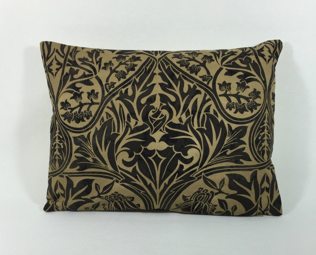 William Morris - Bluebell - Black / Manilla - Classic English Designer Cushion Cover Stunning Designer Throw Pillow Home Decor