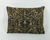 Thumbnail for William Morris - Bluebell - Black / Manilla - Classic English Designer Cushion Cover Stunning Designer Throw Pillow Home Decor