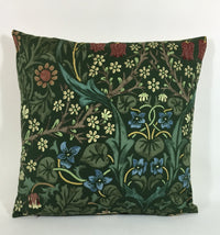 Thumbnail for William Morris - Blackthorn - Green - Cushion Cover - Stunning Classic English Designer Cushion Cover Throw Pillow Home Decor