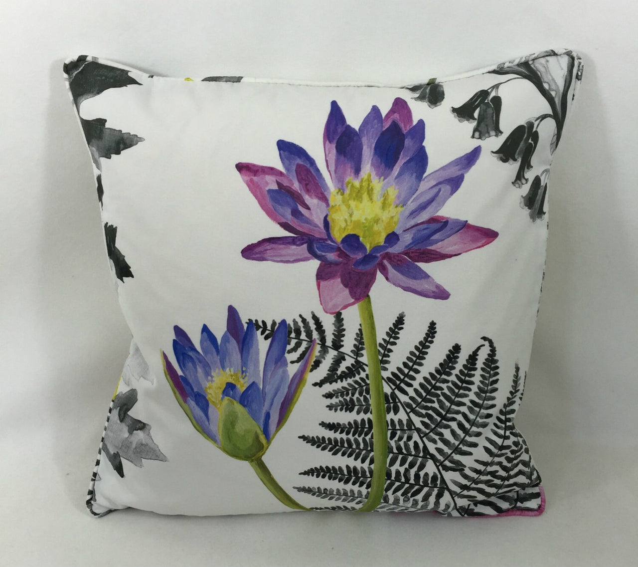 Designers Guild - Mokuren I - Graphite - Cushion Cover Throw Pillow Designer Home Decor