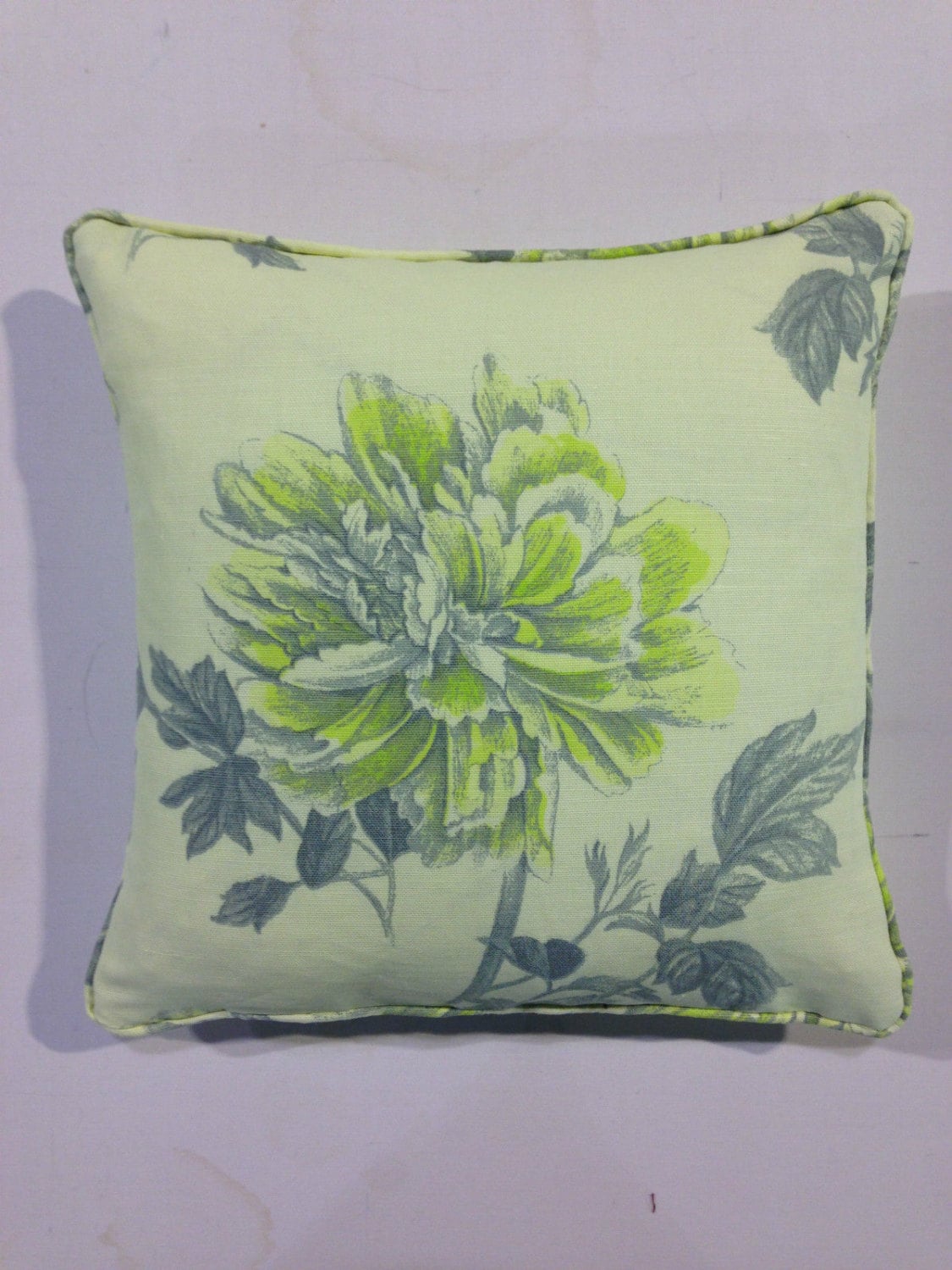 Designers Guild - Hiyoku - Acacia - Stunning Self-Piped Cushion Cover Throw Pillow Designer Home Decor