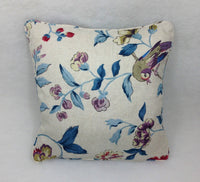 Thumbnail for Sanderson - Sissinghurst - Indigo / Ruby - Cushion Cover Throw Pillow Designer Home Decor