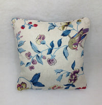 Thumbnail for Sanderson - Sissinghurst - Indigo / Ruby - Cushion Cover Throw Pillow Designer Home Decor