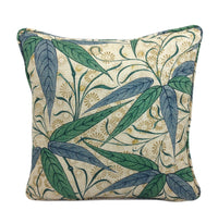 Thumbnail for William Morris - Bamboo - Thyme / Artichoke - Cushion Cover Throw Pillow Designer Home Decor