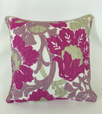 Thumbnail for Designers Guild - Santuzza - Pinks and Whites - Luxury Self-Piped Cushion Cover Throw Pillow Designer Home Decor