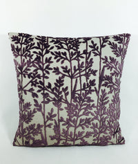 Thumbnail for Voyage - Batur - Fig - Stunning Woven Velvet Cushion Cover Throw Pillow Designer Home Decor