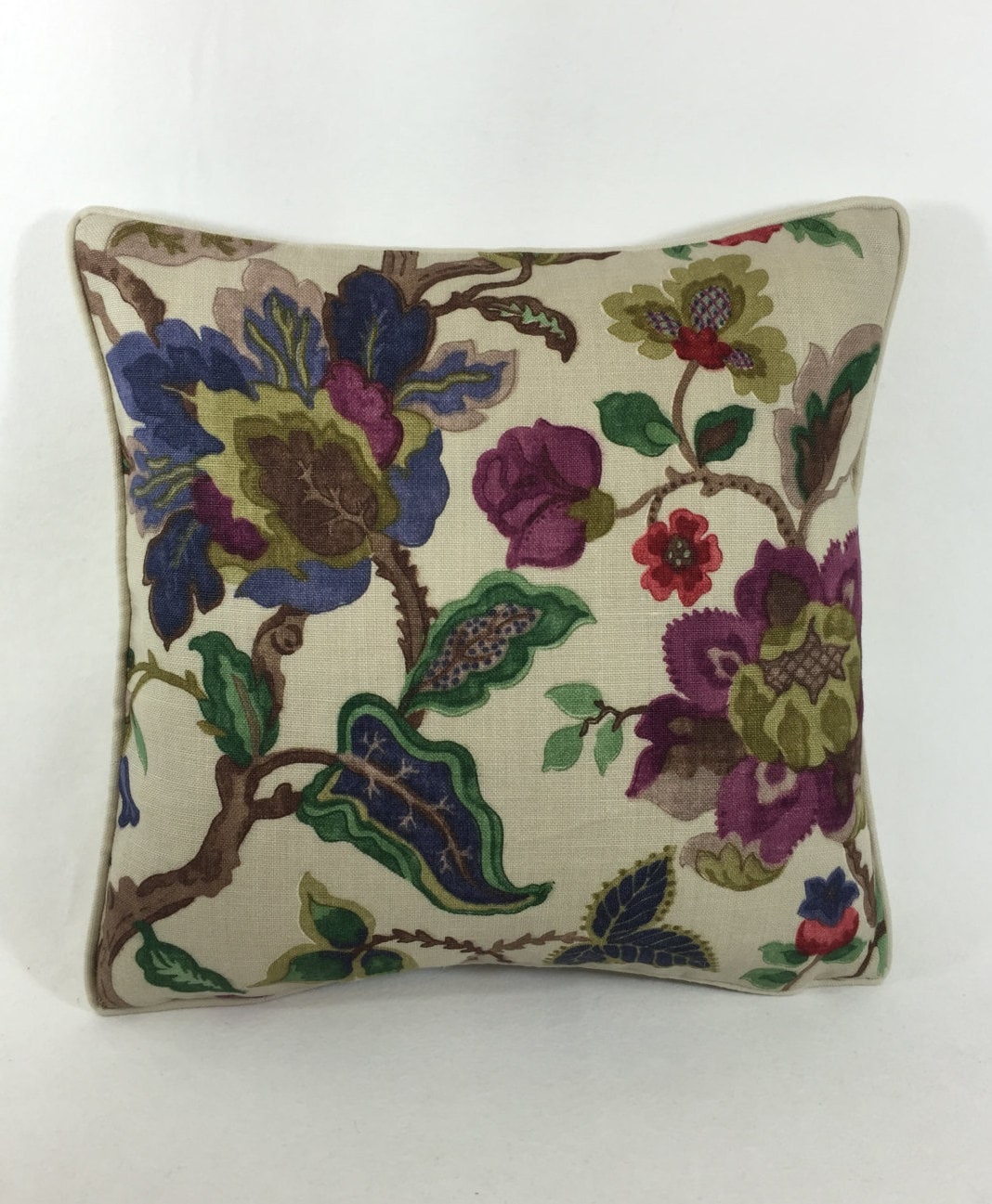 Sanderson - Amanpuri - Original Chintz  - Stunning Cushion Cover Throw Pillow Designer Home Decor