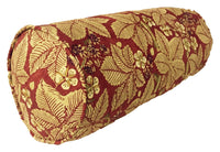 Thumbnail for William Morris Bramble Wine/Thyme  Bolster Cushion 17